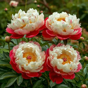 Пион Коралловый Каскад купить по цене от 490р. в интернет-магазине «Посадика» с доставкой почтой в в Когалыме и по всей России – [изображение №1].