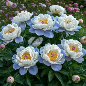 Пион Акварельный Этюд купить по цене от 806р. в интернет-магазине «Посадика» с доставкой почтой в в Когалыме и по всей России – [изображение №1].